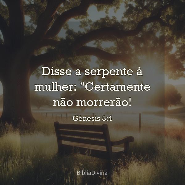 Gênesis 3:4