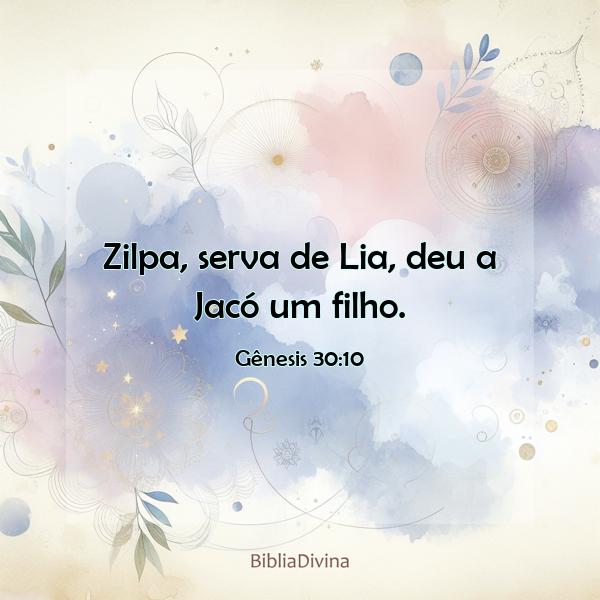 Gênesis 30:10