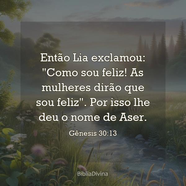 Gênesis 30:13