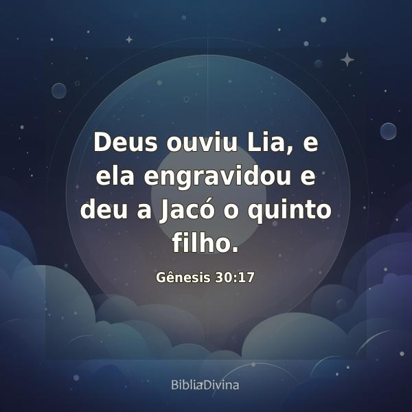 Gênesis 30:17