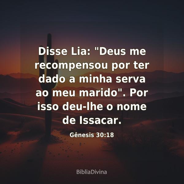 Gênesis 30:18