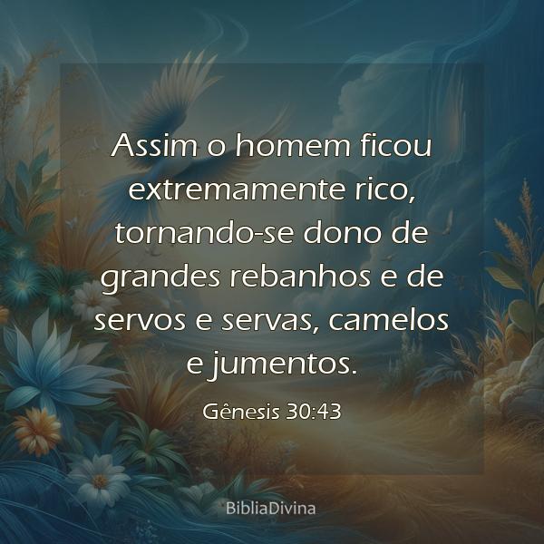 Gênesis 30:43