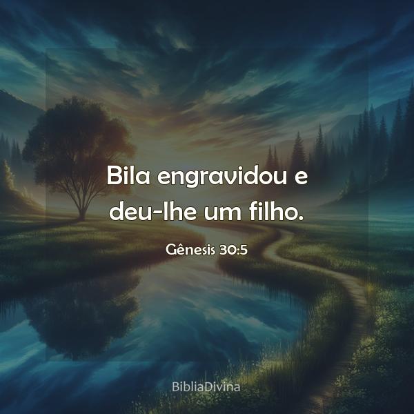 Gênesis 30:5