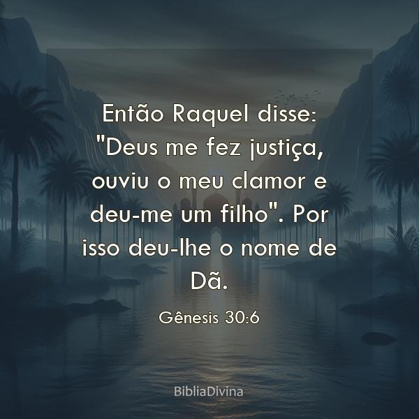 Gênesis 30:6