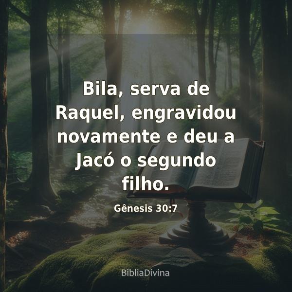 Gênesis 30:7