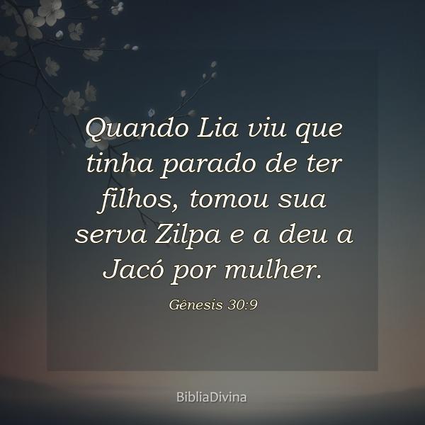 Gênesis 30:9