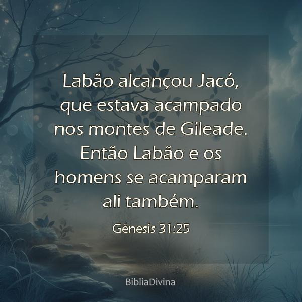 Gênesis 31:25