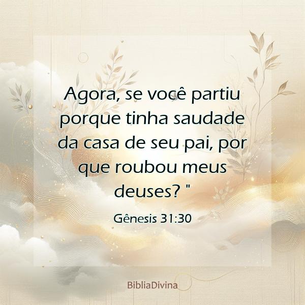 Gênesis 31:30