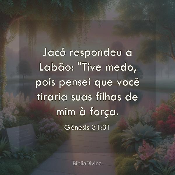 Gênesis 31:31