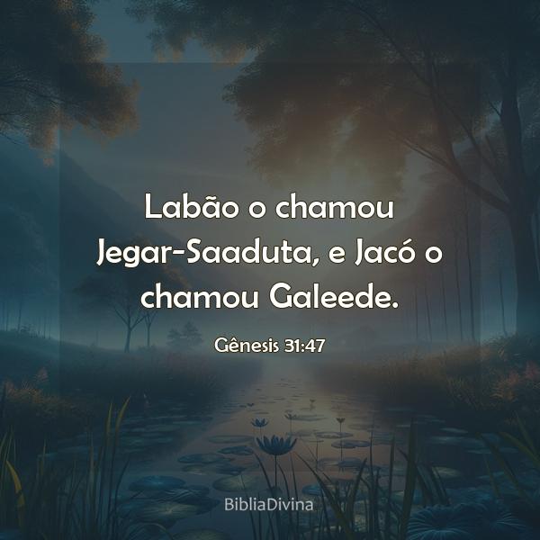 Gênesis 31:47