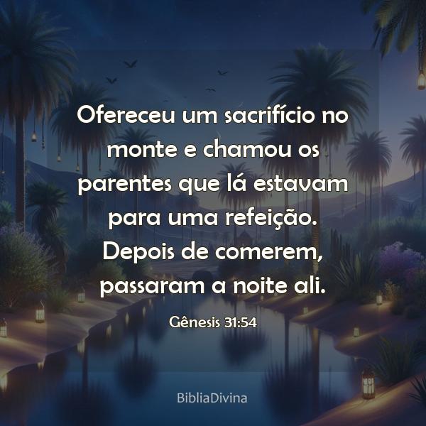 Gênesis 31:54