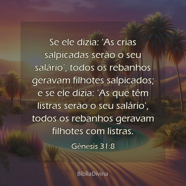 Gênesis 31:8