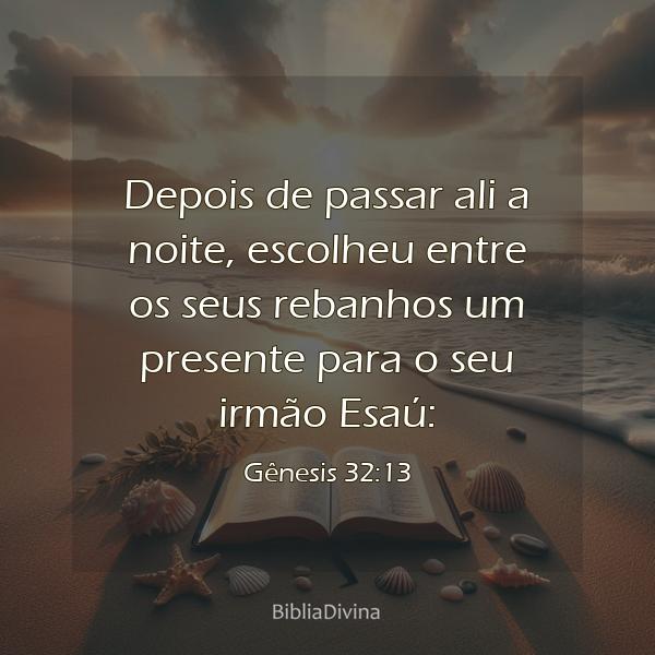 Gênesis 32:13