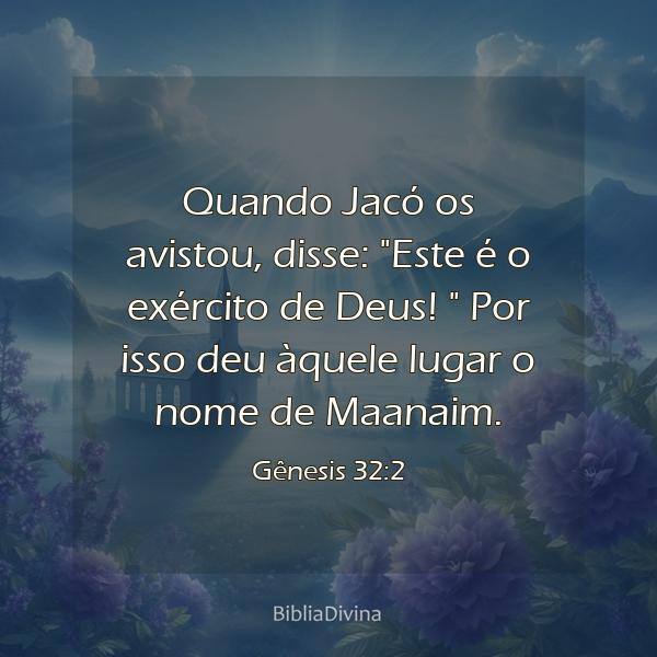 Gênesis 32:2