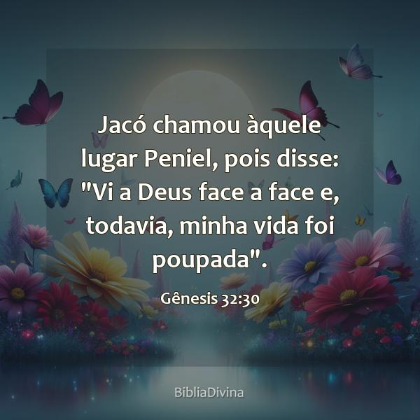 Gênesis 32:30