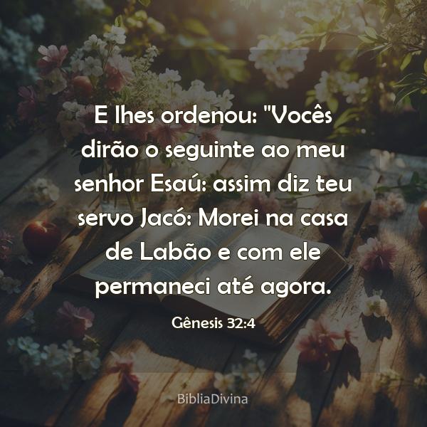 Gênesis 32:4