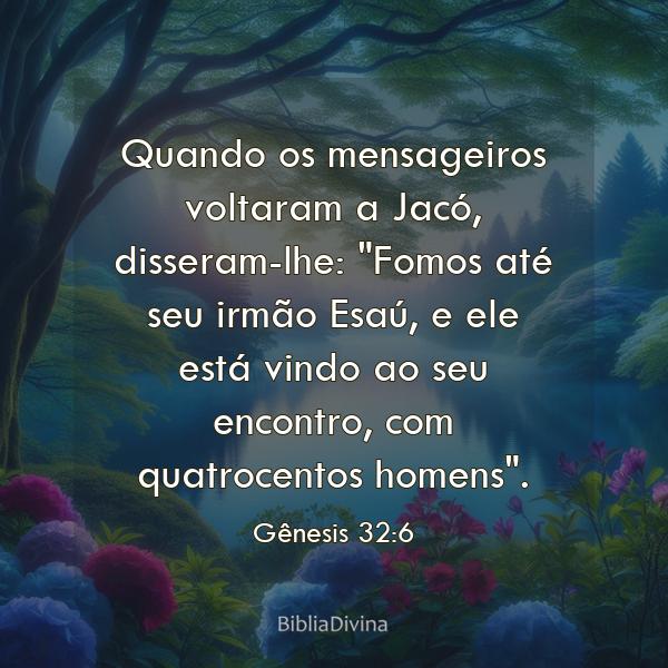 Gênesis 32:6