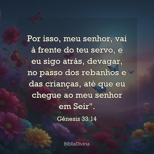 Gênesis 33:14