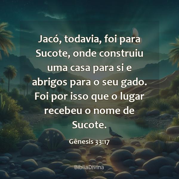 Gênesis 33:17