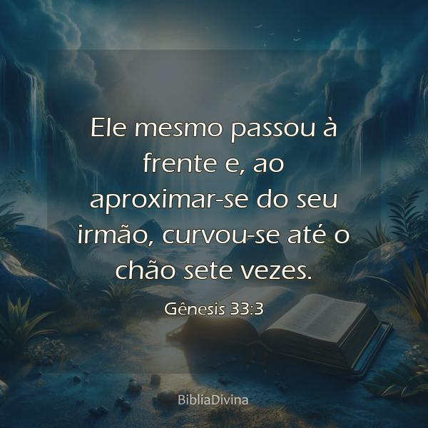 Gênesis 33:3