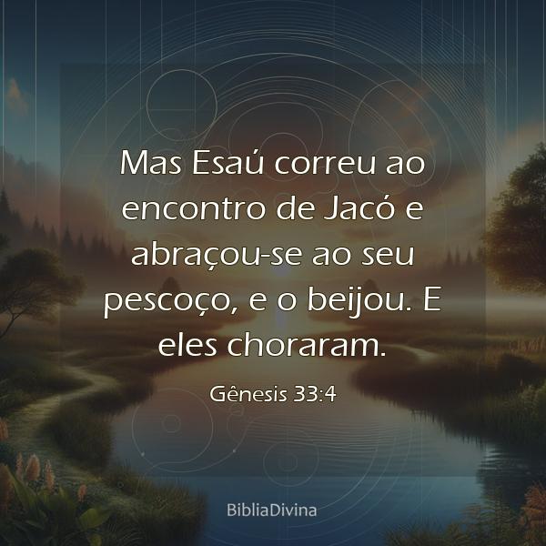 Gênesis 33:4