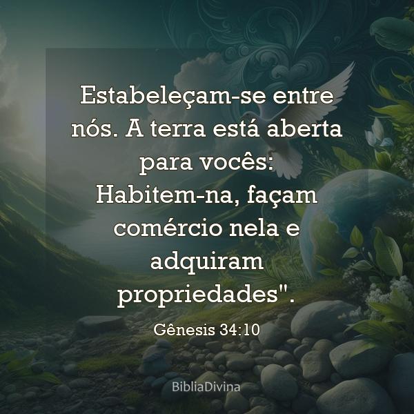 Gênesis 34:10