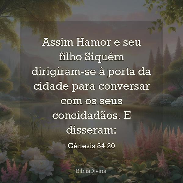 Gênesis 34:20