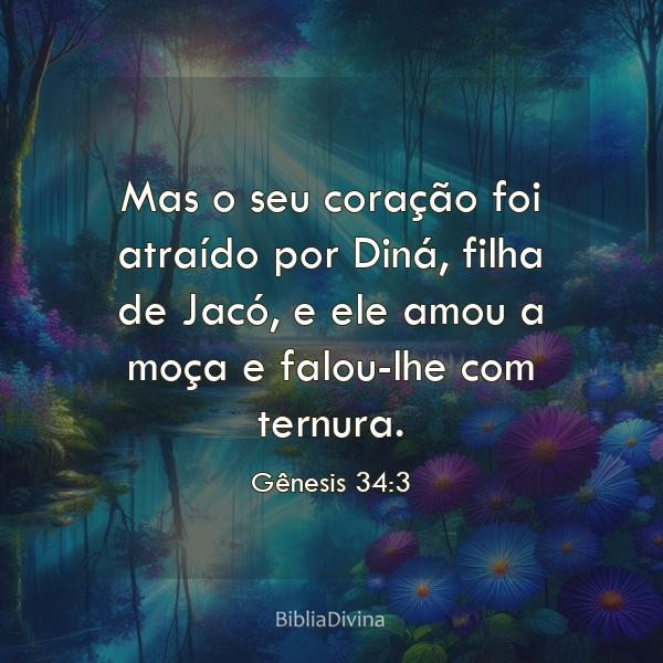 Gênesis 34:3