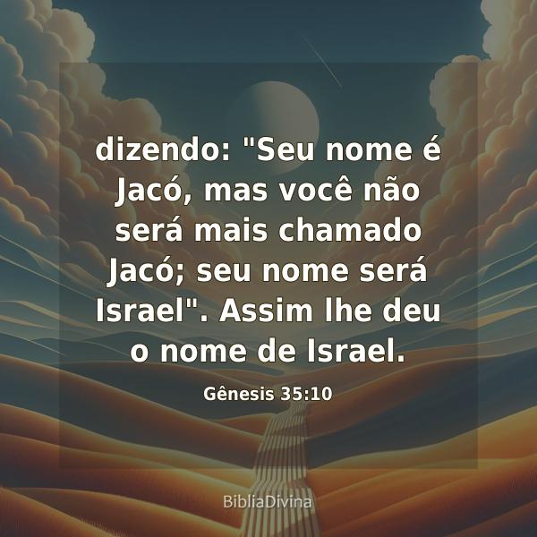 Gênesis 35:10