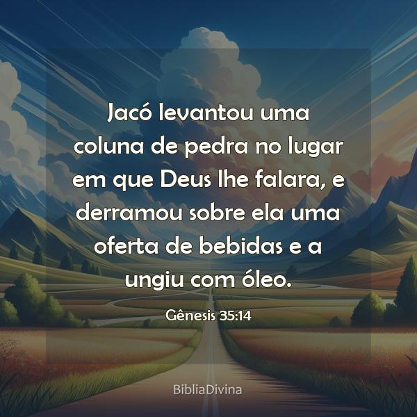 Gênesis 35:14