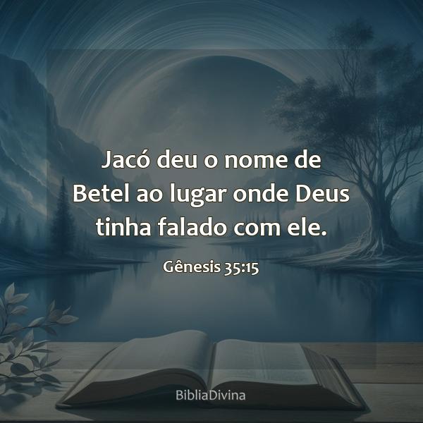 Gênesis 35:15