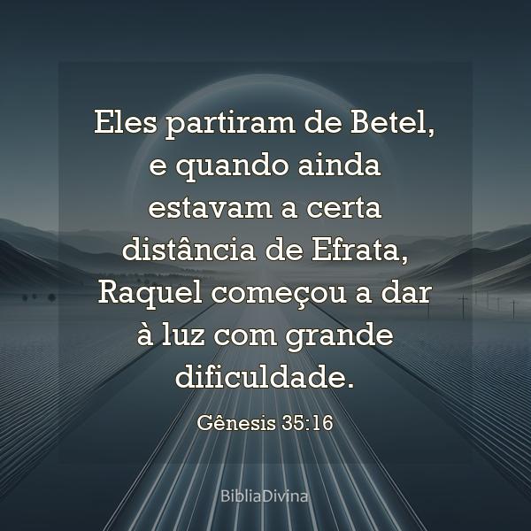 Gênesis 35:16