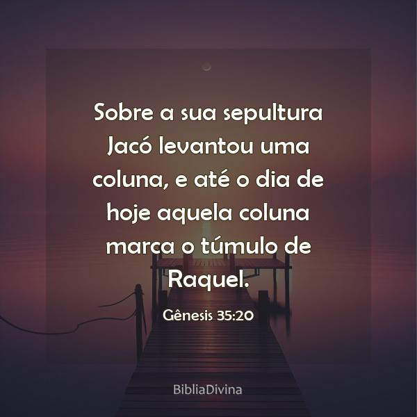 Gênesis 35:20