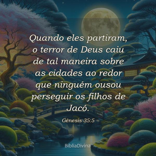 Gênesis 35:5