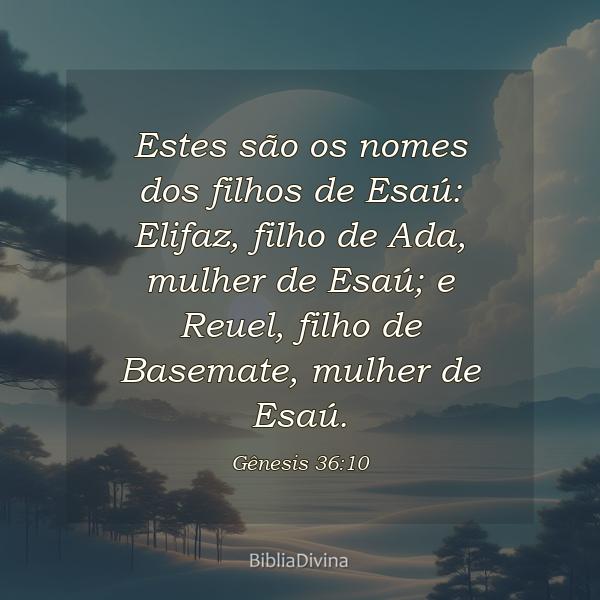 Gênesis 36:10