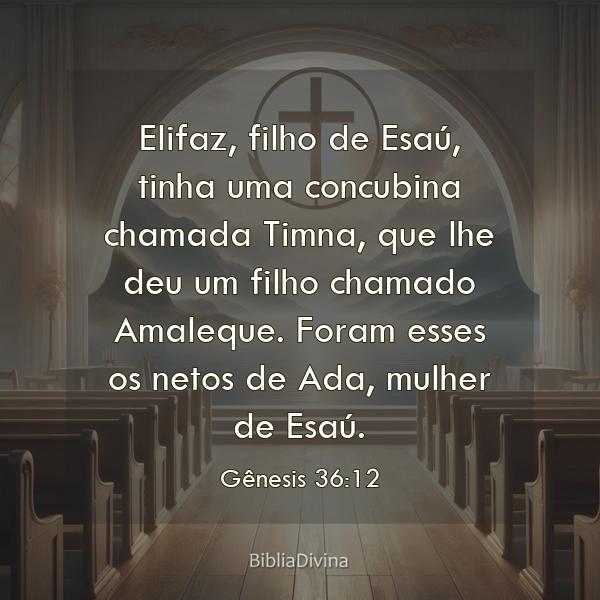 Gênesis 36:12