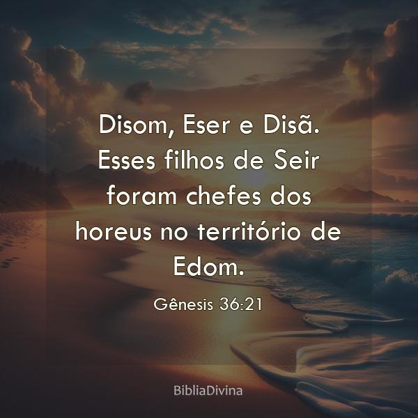 Gênesis 36:21