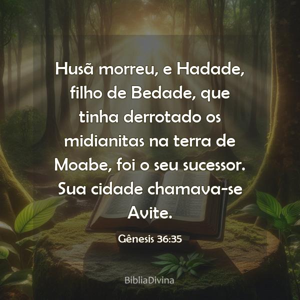 Gênesis 36:35