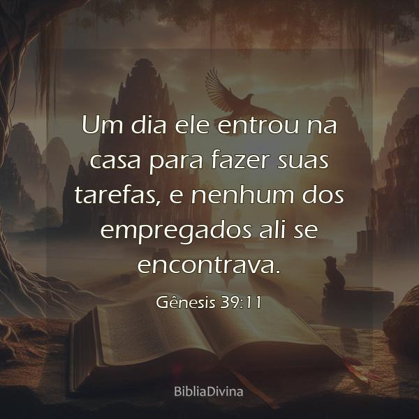 Gênesis 39:11