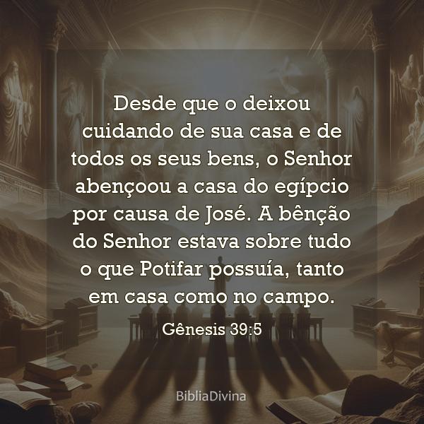 Gênesis 39:5