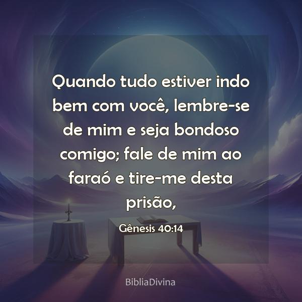 Gênesis 40:14