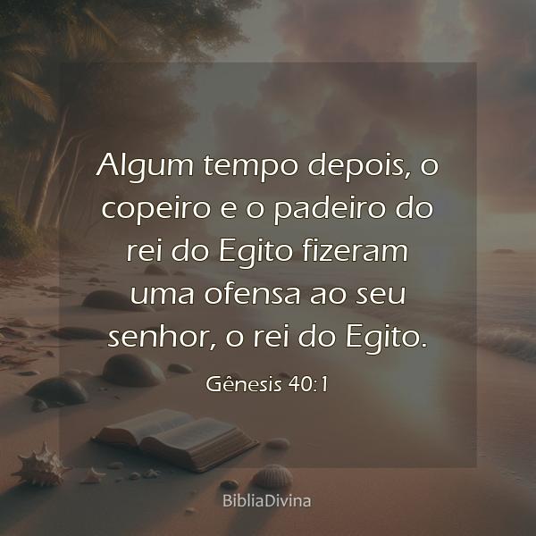 Gênesis 40:1