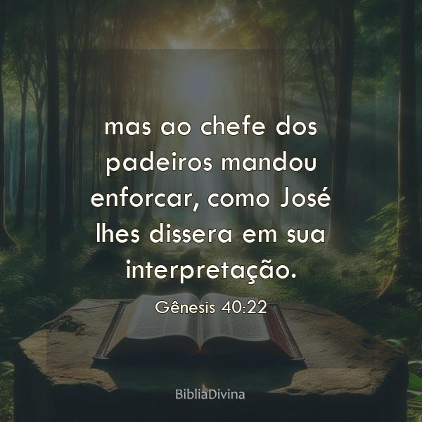 Gênesis 40:22