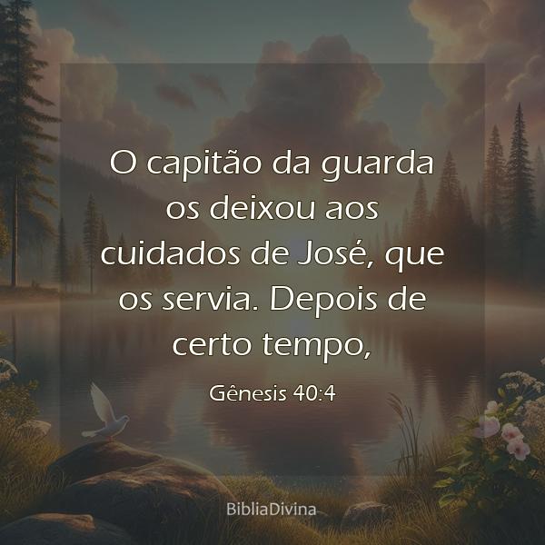 Gênesis 40:4