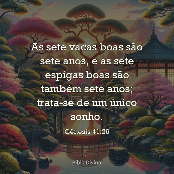 Gênesis 41:26