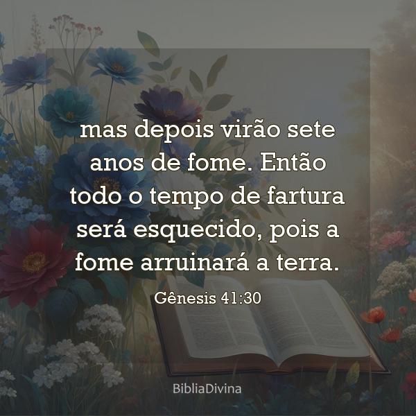 Gênesis 41:30