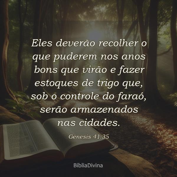 Gênesis 41:35