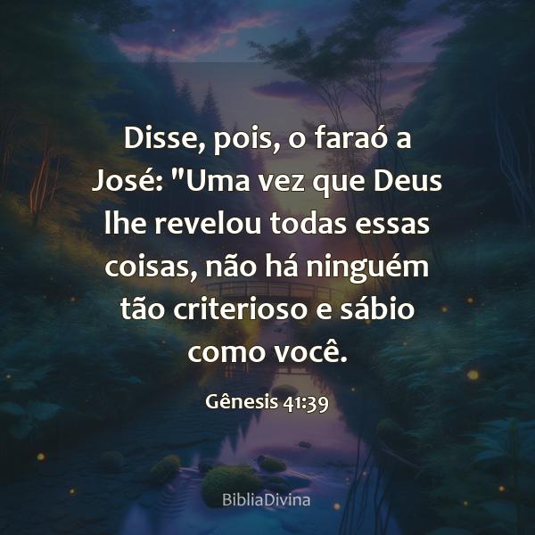 Gênesis 41:39