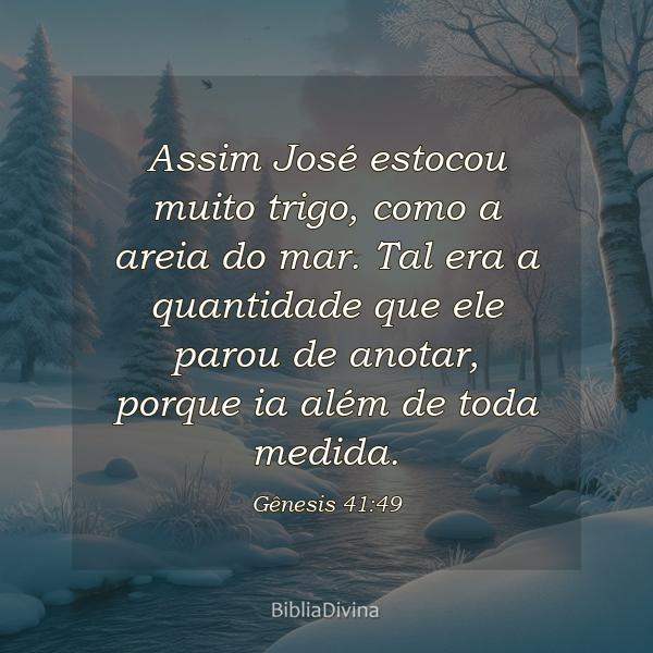 Gênesis 41:49