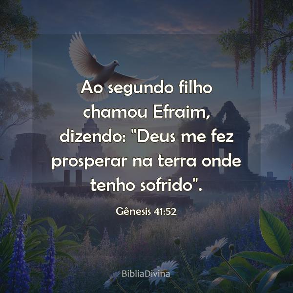 Gênesis 41:52